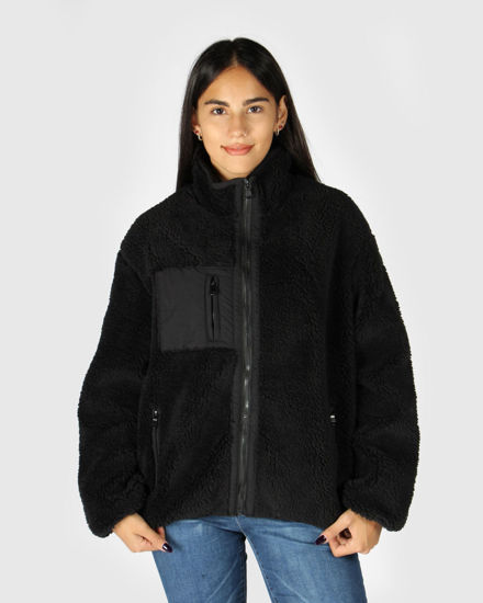 Immagine di ON SPIRIT - PILE NERO DA DONNA IN SHERPA