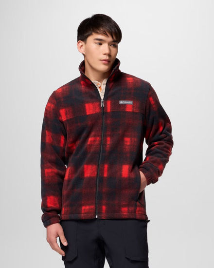 Immagine di JACKET STEENS MOUNTAIN PRINTED SAIL RED