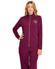 Immagine di JACKET ZIP GOLD TU BURGUNDY