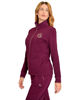 Immagine di JACKET ZIP GOLD TU BURGUNDY