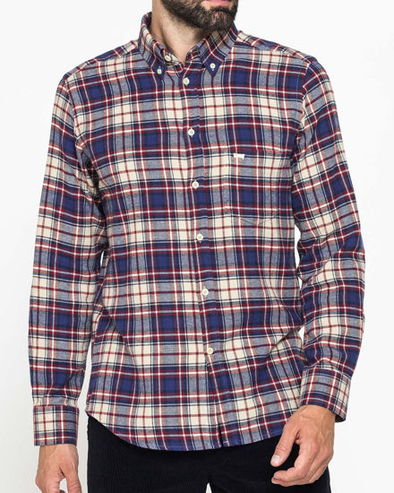 Immagine di CARRERA - CAMICIA SCOZZESE IN FLANELLA LEGGERA CON PREGIATO FILATO MELANGE