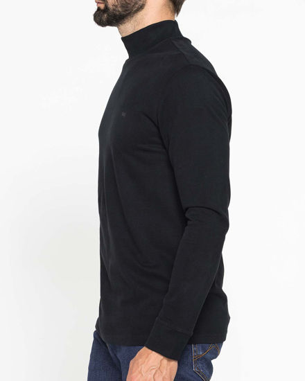 Immagine di CARRERA - LUPETTO MANICA LUNGA NERO IN COTONE INTERLOCK