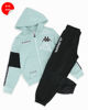 Immagine di KAPPA - TUTA COMPLETA FULL ZIP CON CAPPUCCIO VERDE ACQUA DA RAGAZZA