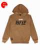Immagine di RIFLE - FELPA CON CAPPUCCIO MARRONE DA RAGAZZO