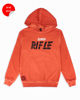 Immagine di RIFLE - FELPA CON CAPPUCCIO ARANCIONE DA RAGAZZO