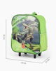 Immagine di DINOSAURO - Zaino trolley verde con tasche laterali