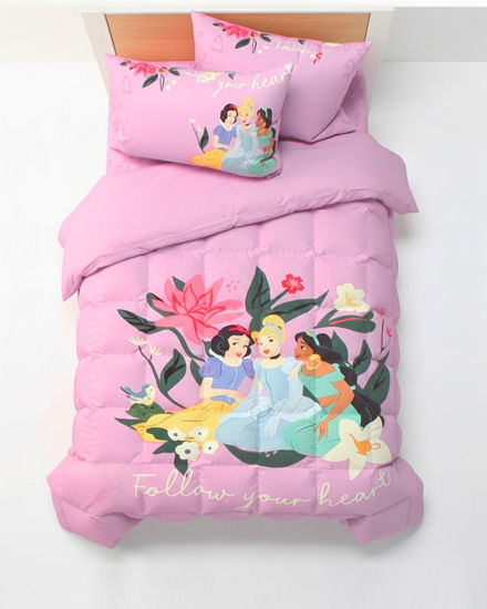 Immagine di PRINCIPESSE - Trapunta singola rosa, 170x260CM