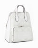 Immagine di SOLO SOPRANI - Zaino bianco con due manici e tasca frontale