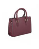 Immagine di SOLO SOPRANI - Borsa due manici bordeaux con tre scomparti principali e tasca frontale, tracolla removibile