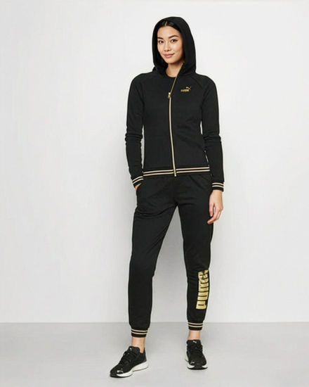 Immagine di PUMA - TUTA C/CPP.WS GOLD METALLIC SUIT BLK-BLK