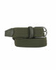 Immagine di NAZARENO GABRIELLI - Cinta verde militare junior, intrecciata ed elasticizzata