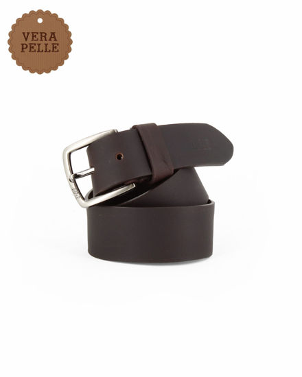 Immagine di RIFLE - Cinta testa moro in VERA PELLE da uomo