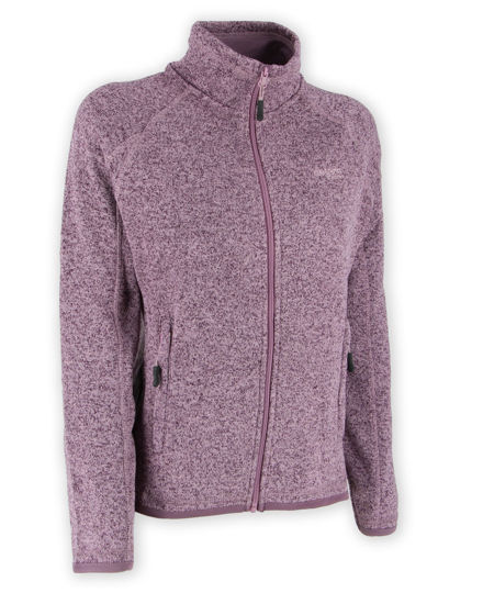 Immagine di PILE FZ  KNIT POLAR BRUNA MAUVE