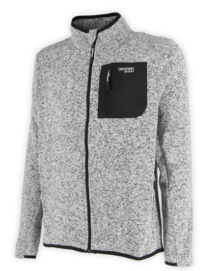 Immagine di PILE FZ  KNIT POLAR RUGGERO MELANGE