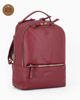 Immagine di CHESTER POLO ACADEMY - Zaino rubino in VERA PELLE con due scomparti principali e tasca frontale