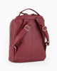 Immagine di CHESTER POLO ACADEMY - Zaino rubino in VERA PELLE con due scomparti principali e tasca frontale