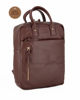 Immagine di CHESTER POLO ACADEMY - Zaino marrone in VERA PELLE con due manici e doppia tasca frontale
