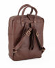 Immagine di CHESTER POLO ACADEMY - Zaino marrone in VERA PELLE con due manici e doppia tasca frontale