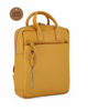 Immagine di CHESTER POLO ACADEMY - Zaino senape in VERA PELLE con due manici e doppia tasca frontale