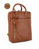 Immagine di CHESTER POLO ACADEMY - Zaino cuoio in VERA PELLE con due manici e doppia tasca frontale