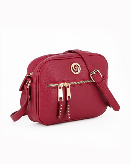 Immagine di CARRERA - Tracollina rossa con logo e tasca frontale