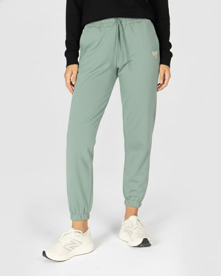 Immagine di GOLA - PANTALONE VERDE CHIARO DA DONNA CON ARRICCIO