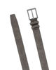 Immagine di SOLO SOPRANI - Cinta grigia da uomo con fodera in VERA PELLE