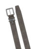 Immagine di SOLO SOPRANI - Cinta grigia da uomo con fodera in VERA PELLE