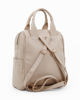 Immagine di LAURA BIAGIOTTI - Zaino sabbia con parte frontale logata e due tasche laterali