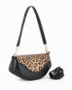 Immagine di RIFLE - Minibag leopardata con patta e tracolla removibile