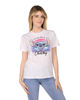 Immagine di LILO&STITCH - Tshirt bianca da donna con stampa Stitch - JL052544