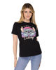 Immagine di LILO&STITCH - Tshirt nera da donna con stampa Stitch - JL052544