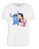Immagine di LILO&STITCH - Tshirt bianca da donna con stampa Lilo&Stitch - JL052545
