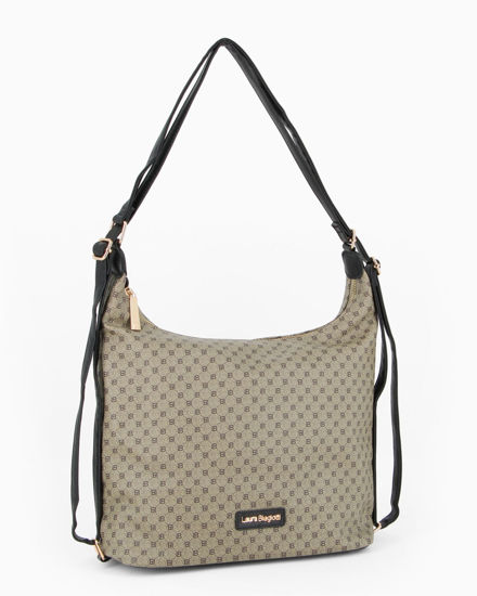 Immagine di LAURA BIAGIOTTI - Borsa/Zaino logata nera