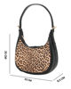 Immagine di NARDINI - Borsa a spalla leopardata, tracolla removibile
