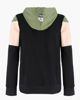 Immagine di XTREME BOXING - FELPA VERDE/BEIGE/NERO DA DONNA FULL ZIP CON CAPPUCCIO