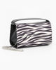 Immagine di TATOO - Minibag ad un manico zebrata effetto cavallino con patta