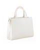 Immagine di LAURA BIAGIOTTI - Borsa a due manici bianca con parte frontale logata