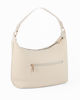 Immagine di DAVID JONES - Borsa a spalla crema con tasca posteriore, tracolla removibile