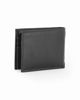 Immagine di CHARRO - Portafoglio nero da uomo in VERA PELLE con ribaltina interna