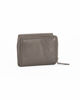 Immagine di YOU YOUNG COVERI - Portafoglio piccolo grigio in VERA PELLE con pattina e tasca portamonete