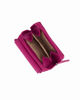 Immagine di YOU YOUNG COVERI - Portafoglio piccolo fuxia in VERA PELLE con pattina e tasca portamonete