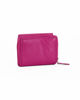 Immagine di YOU YOUNG COVERI - Portafoglio piccolo fuxia in VERA PELLE con pattina e tasca portamonete