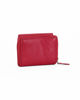 Immagine di YOU YOUNG COVERI - Portafoglio piccolo rosso in VERA PELLE con pattina e tasca portamonete