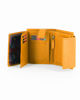 Immagine di YOU YOUNG COVERI - Portafoglio giallo in VERA PELLE con patta e ribaltina