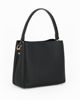Immagine di DAVID JONES - Borsa ad un manico nera con tre scomparti principali e dettaglio girello sul davanti