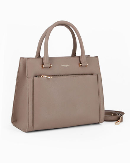 Immagine di DAVID JONES - Borsa a due manici gravel con tasca frontale, tracolla removibile