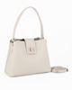 Immagine di DAVID JONES - Borsa a due manici latte con mini patta e tre scomparti principali