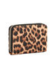 Immagine di NARDINI - Portacarte leopardato con chiusura a zip