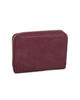 Immagine di NARDINI - Portacarte bordeaux con chiusura a zip